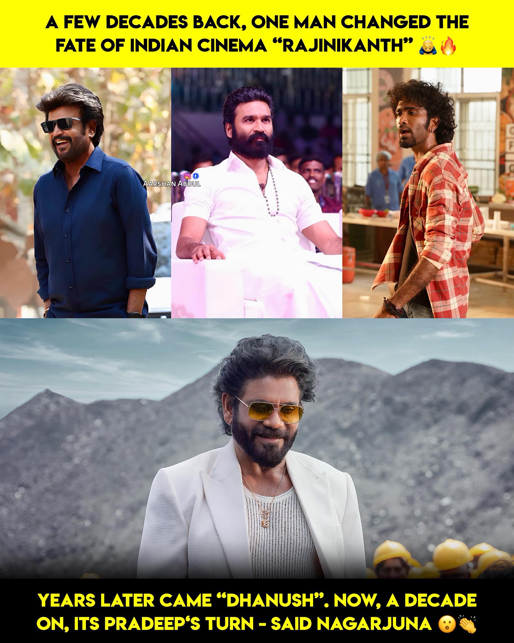 Aarshan - First Rajinikanth, Next Dhanush, and Now Young Superstar ...