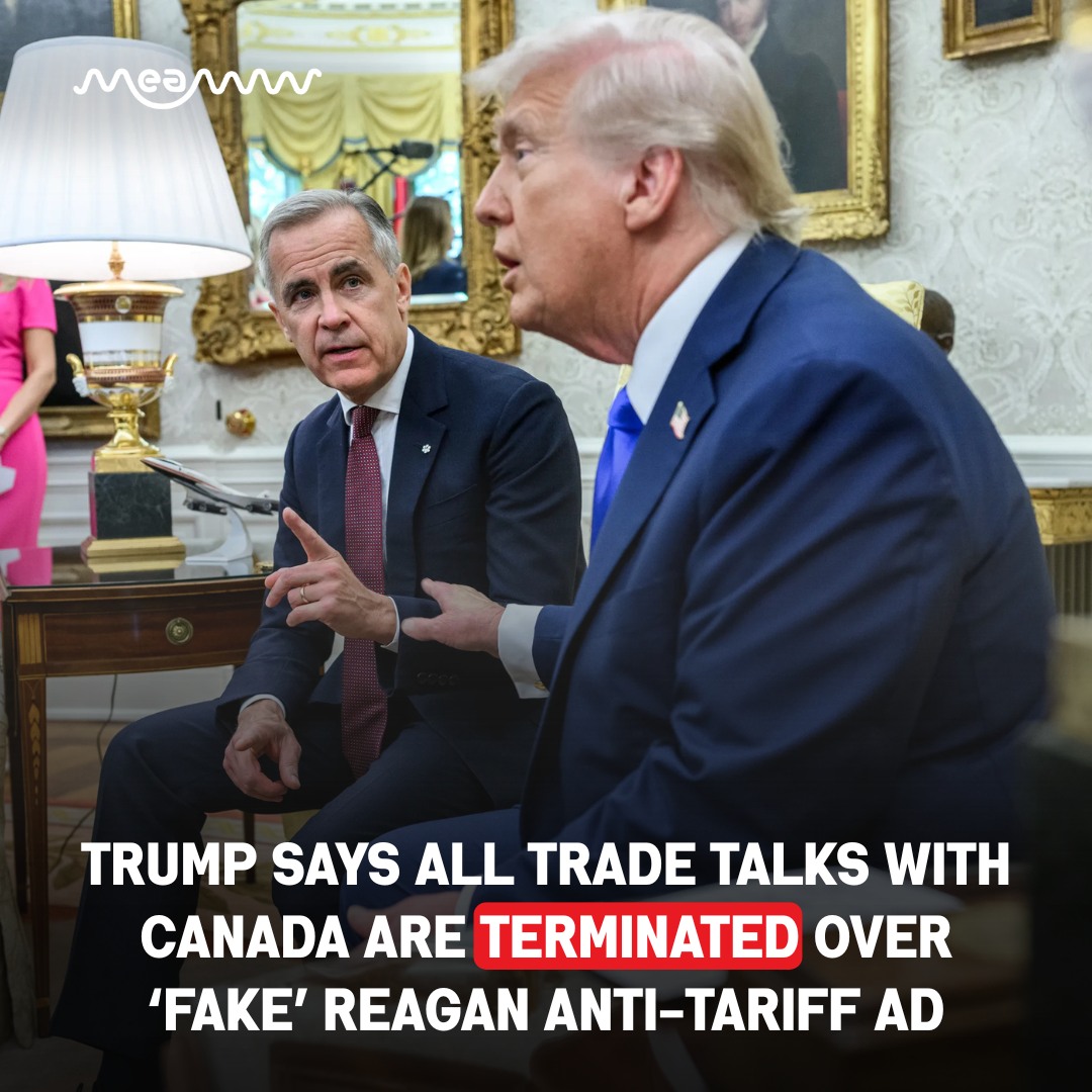MEAWW - President Trump has terminated all trade talks... | Facebook