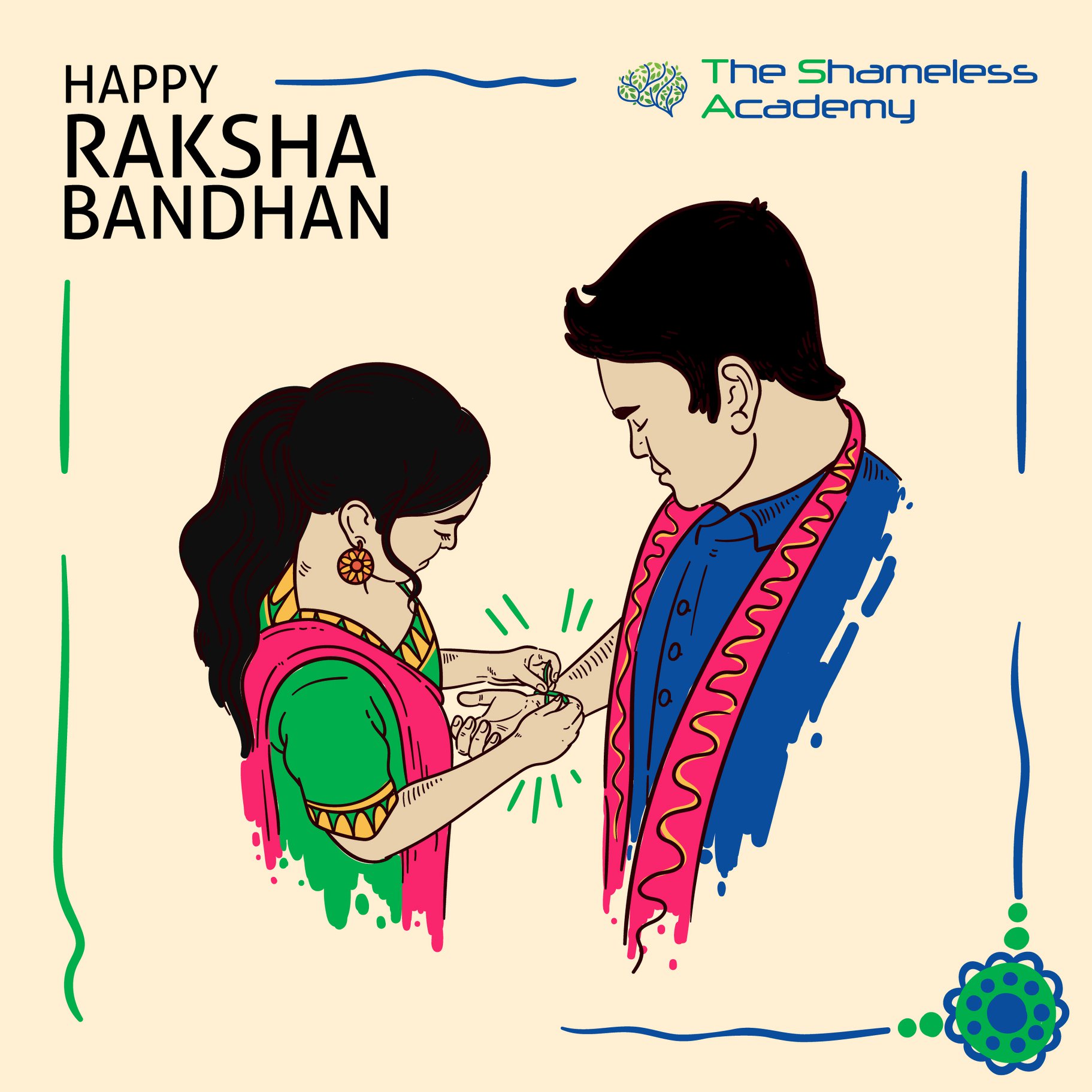 The Shameless Academy - Happy Raksha Bandhan to All🥰 Spread Love ...