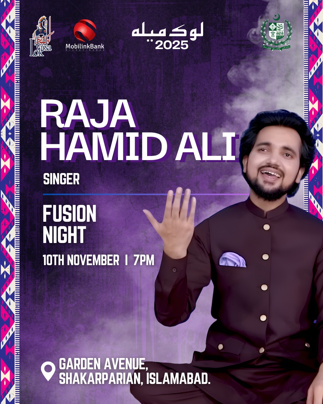 🎶 Raja Hamid – Live at Fusion Night! Get ready for an evening of ...
