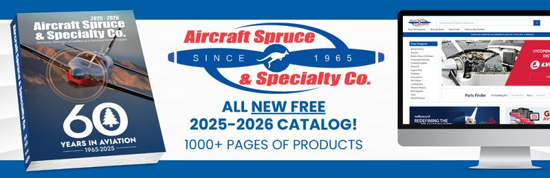 Recreational - Aircraft Spruce Unveils the 2025-2026 Catalog at EAA ...