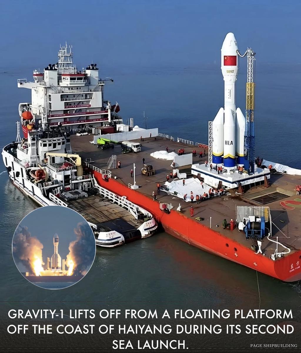 ꜱʜɪᴘʙᴜɪʟᴅɪɴɢ - China has successfully launched its Gravity-1 rocket ...