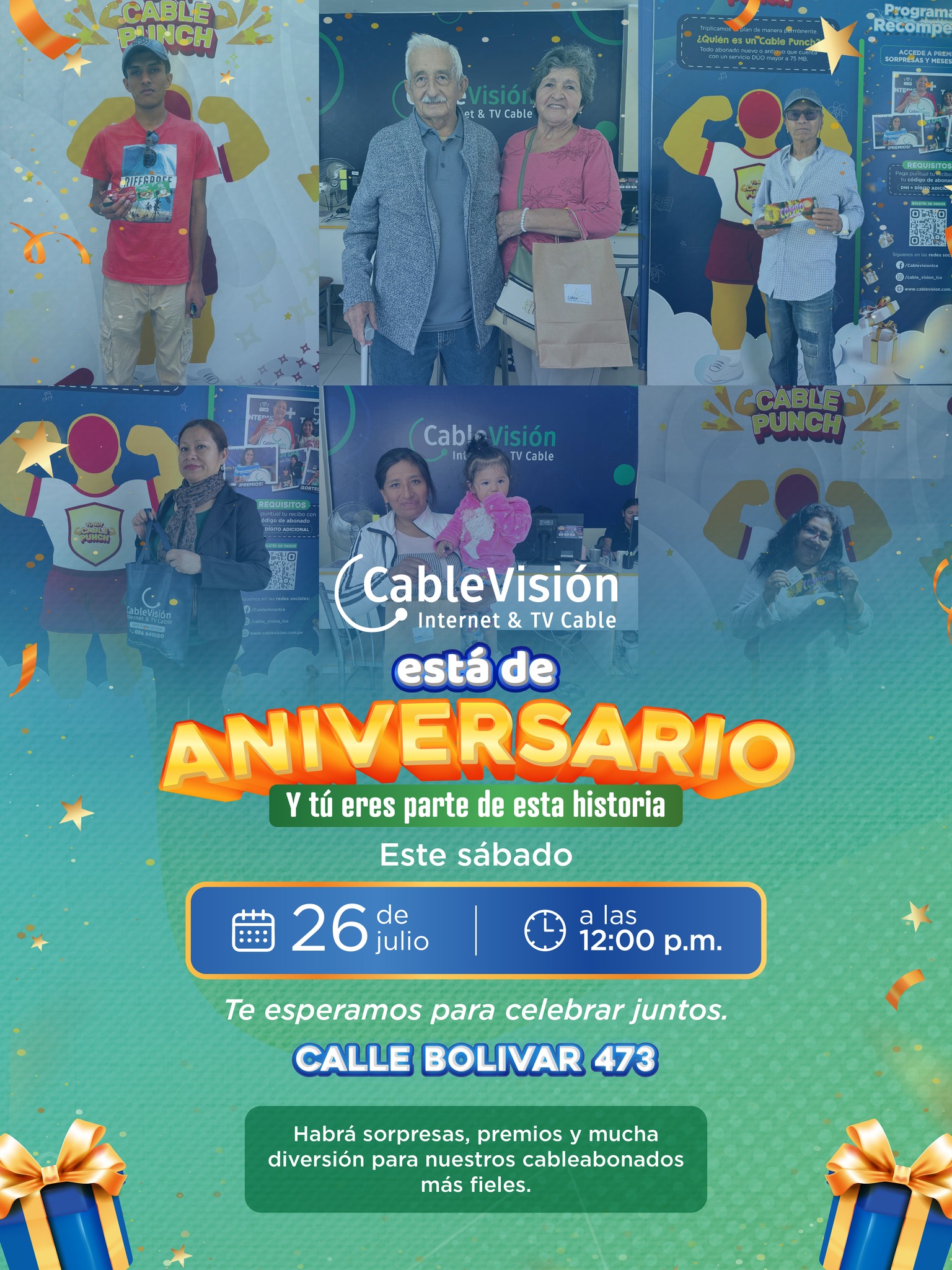 Cable Vision Ica - Prueba la #FibraÓptica que solo te da #CableVisión.🚀 ...
