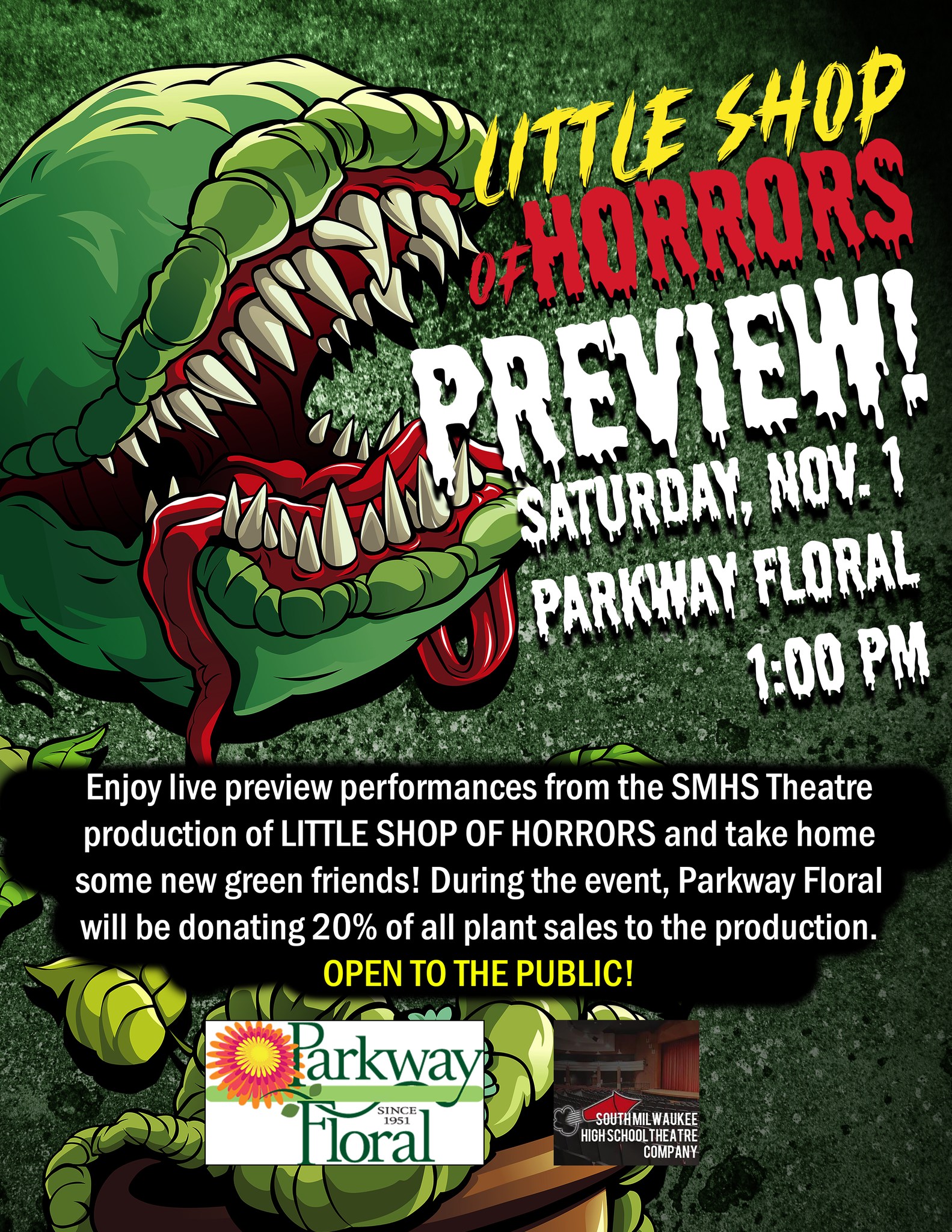 Little Shop of Horrors Preview | A SMHS Theatre Production