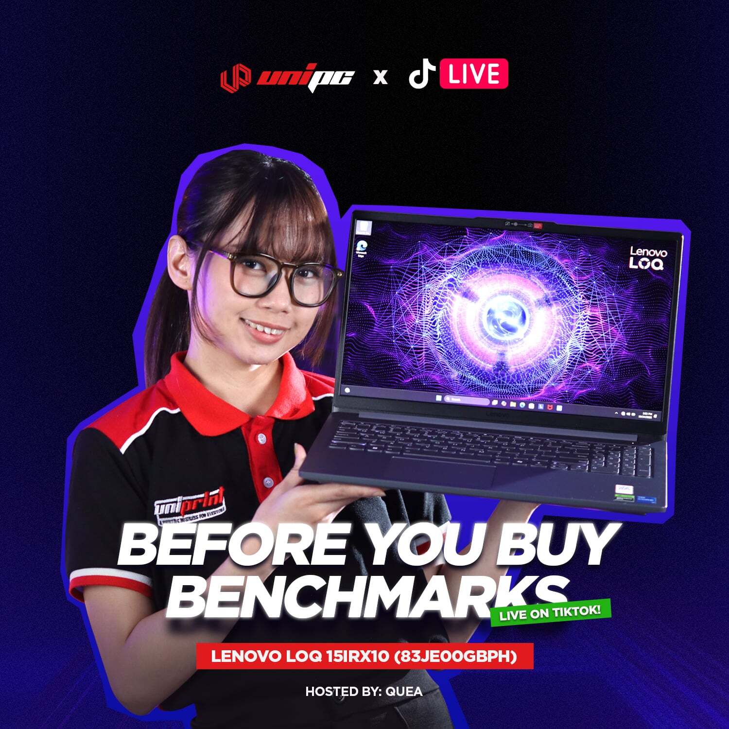 UniPC - LIVE Benchmarks of the Lenovo LOQ! 🔥 See the Lenovo LOQ 15IRX10 ...