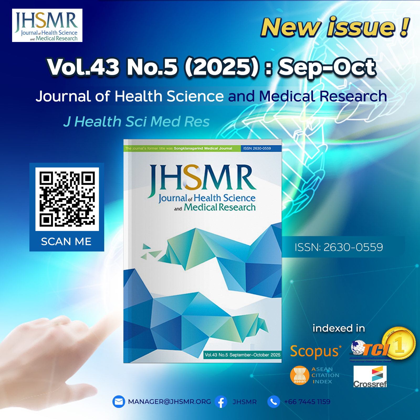 Journal of Health Science and Medical Research | Songkhla