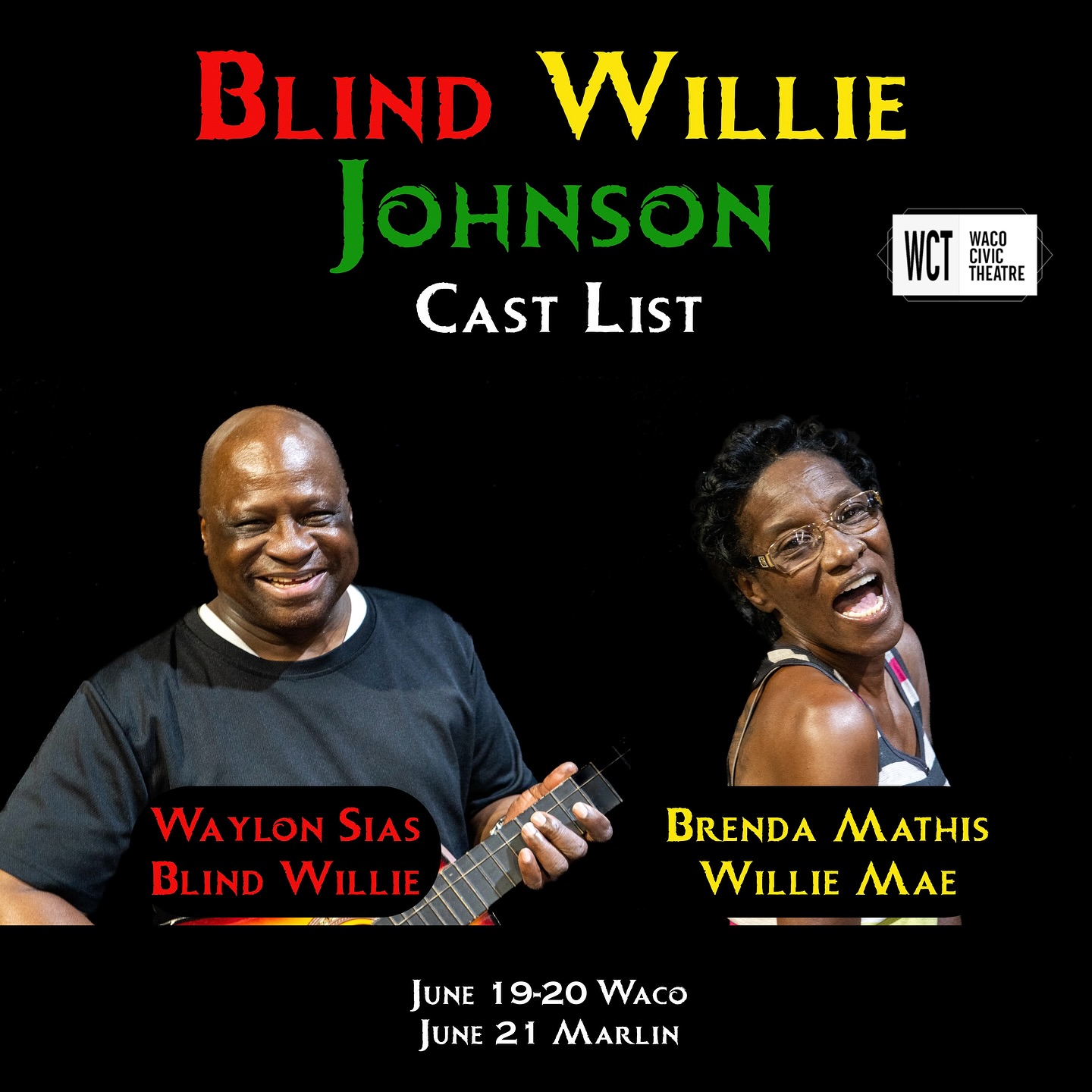 CAST ANNOUNCEMENT 🎸 Waco Civic... - Waco Civic Theatre | Facebook