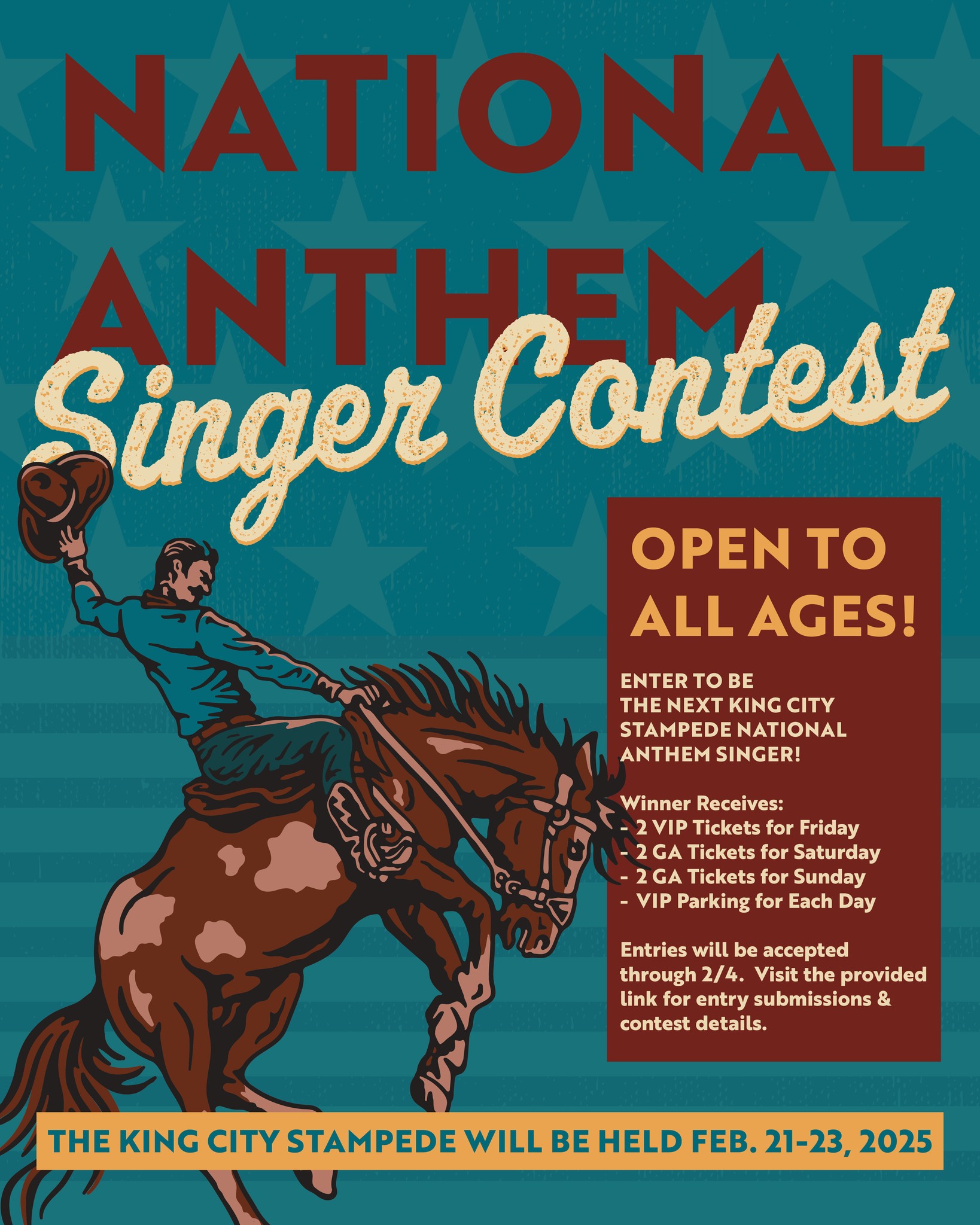 King City Stampede - CALLING ALL SINGERS: Enter to be the next National ...