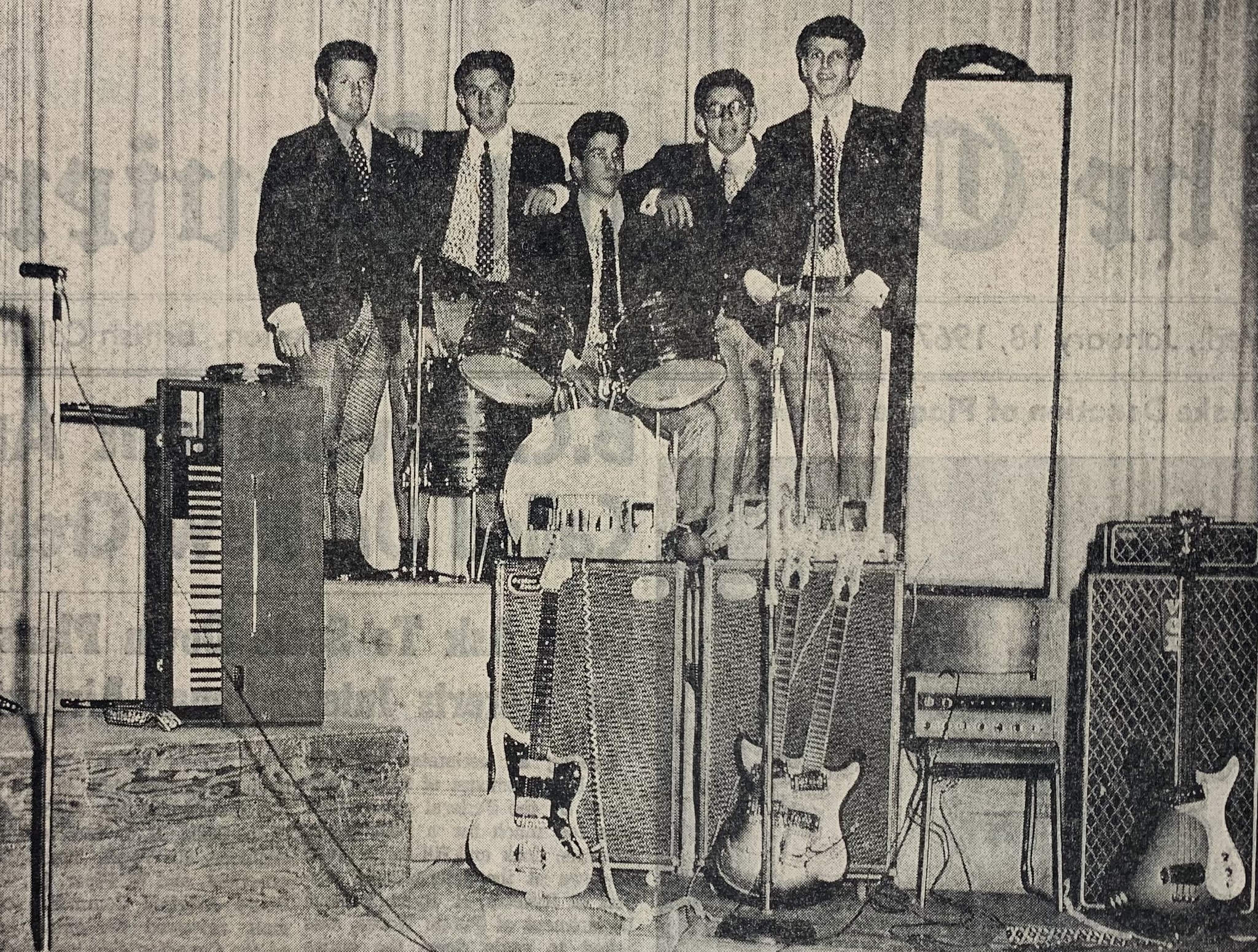 Creston - 23 Jan, 1967: New Band For Teen-agers Formed Here 