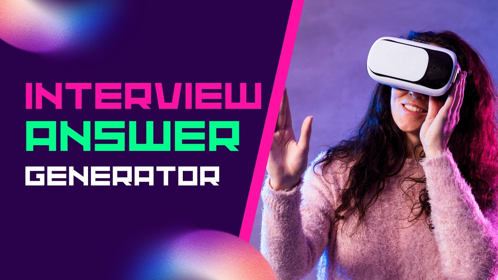 Interview Answer Generator