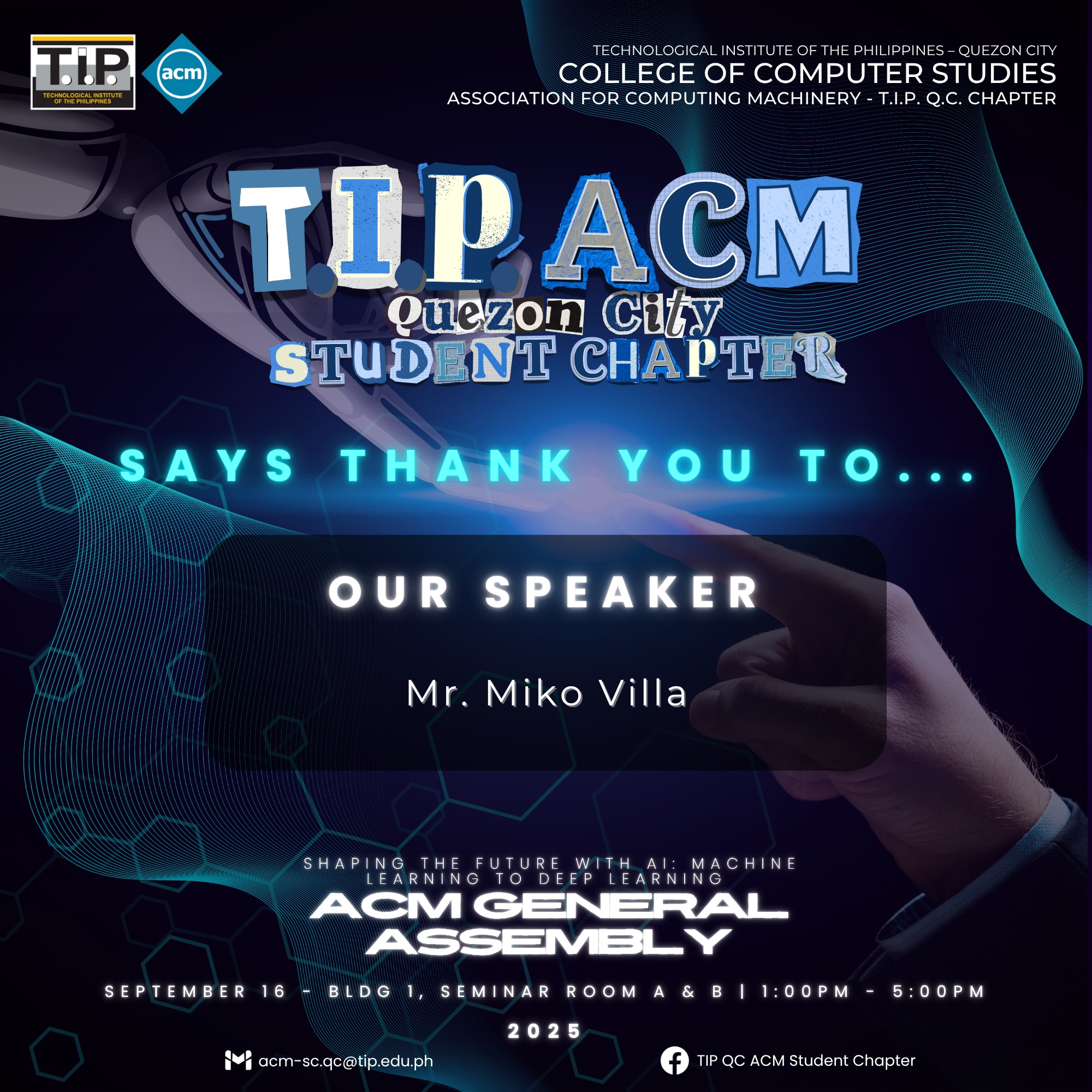 TIP QC ACM Student Chapter | Cubao