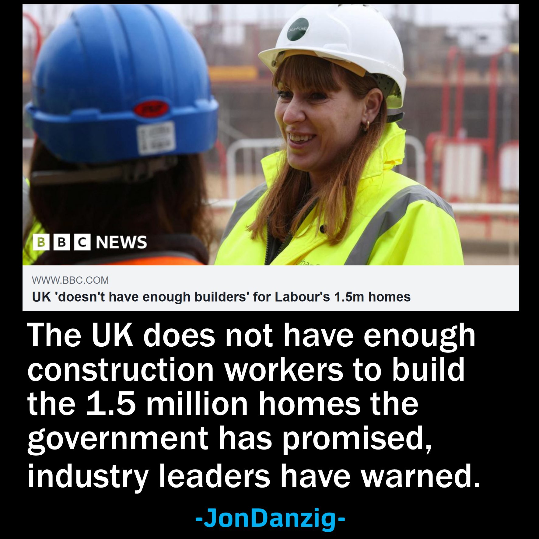 Jon Danzig - → #Brexit: A big barrier to building new... | Facebook