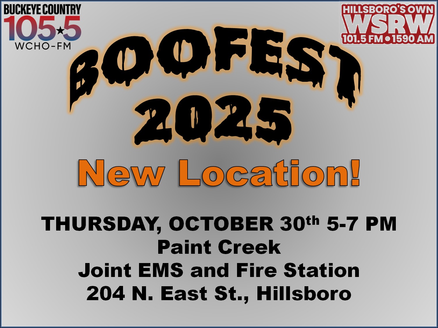 City - Location has changed to Paint Creek Joint EMS & Fire District ...
