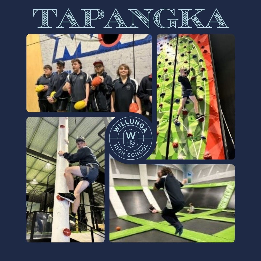 Our Tapangka learners had an... - Willunga High School
