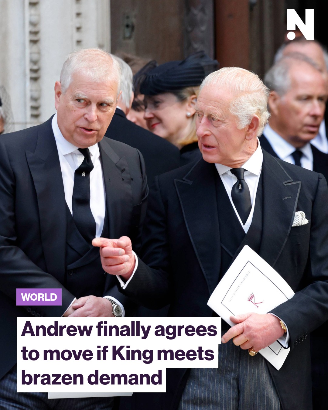 The West - Prince Andrew has reportedly finally agreed to leave his ...