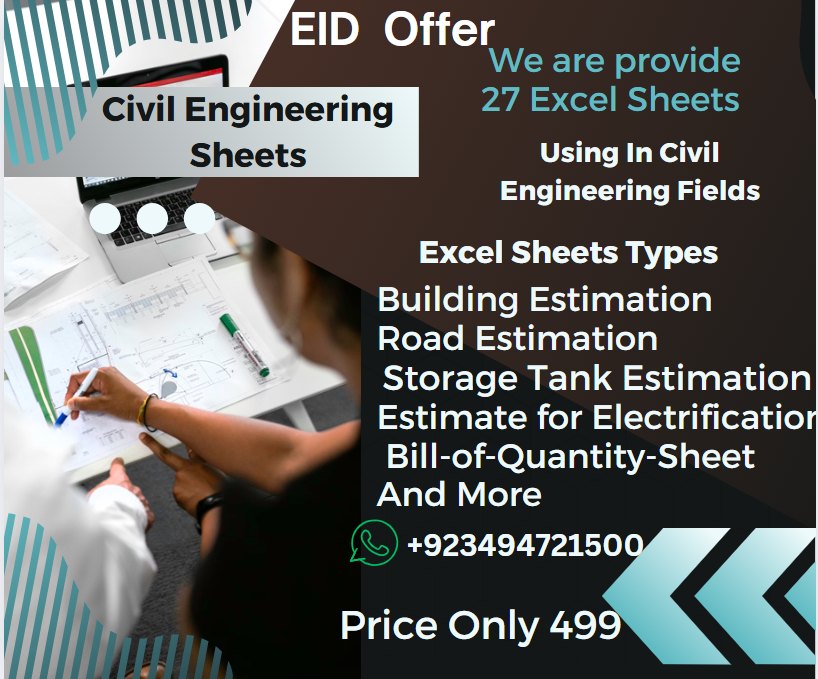 Civil - We are provide 27 Excel Sheets Using In Civil Engineering ...