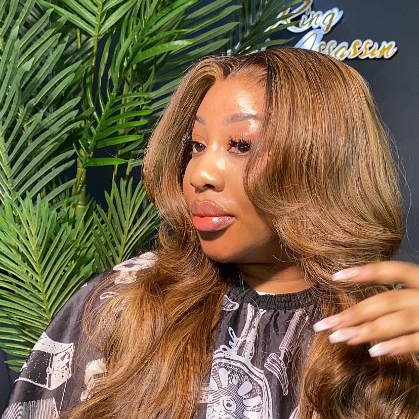 Pretty with a calm look🥰🥰 _hairassassin_ #_hairassassin_ # ...