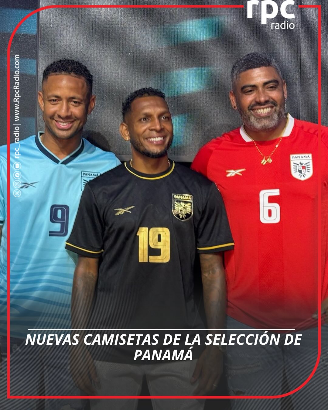 RPC Radio - ¡NUEVA PIEL DE PANAMÁ! 🇵🇦 ⚽️ La marca Reebok,... | Facebook