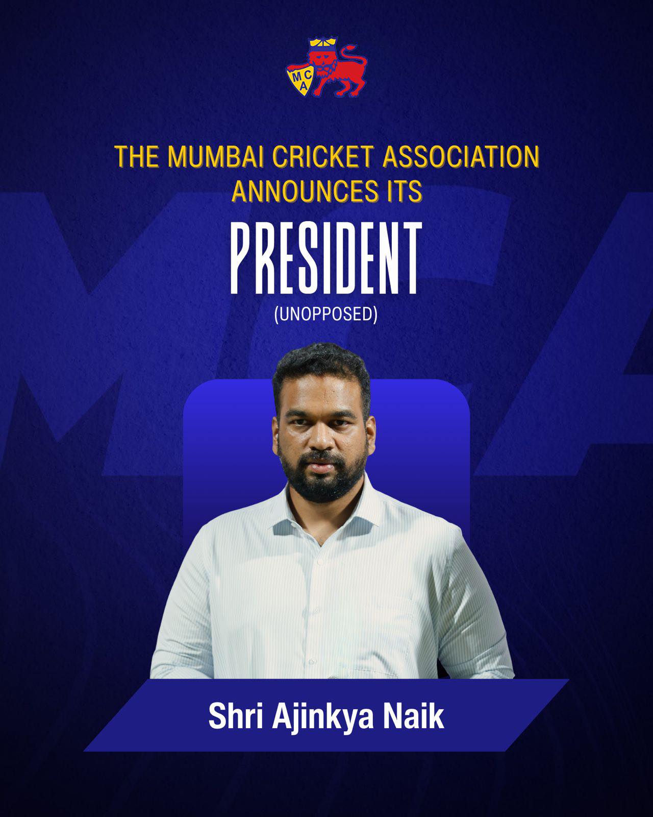 The Mumbai Cricket... - Mumbai Cricket Association | Facebook