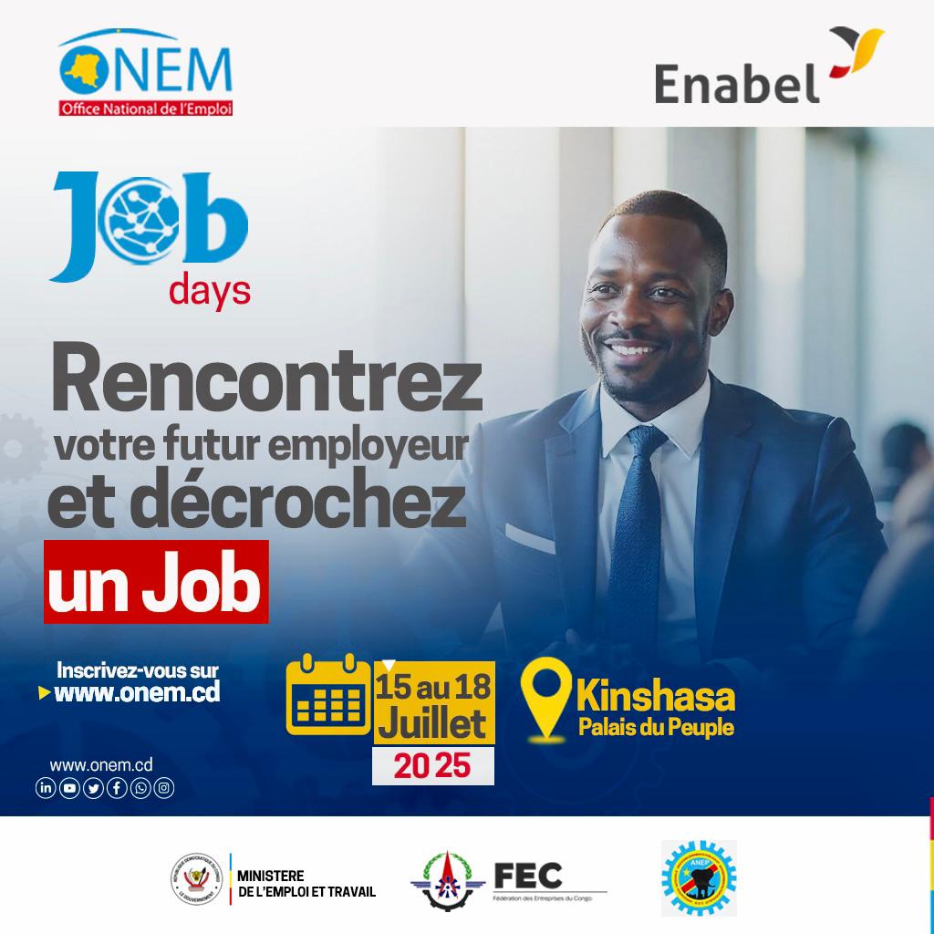ONEM - 🎯 Tu cherches un emploi ? L’ONEM t’invite aux Job Days du 15 au ...