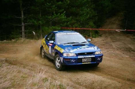 Tim Smith Rallying