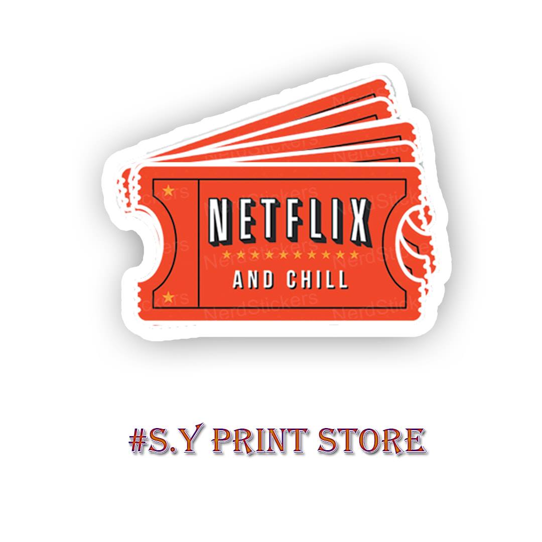 ٍSY Store - Check out our custom #Netflix sticker...