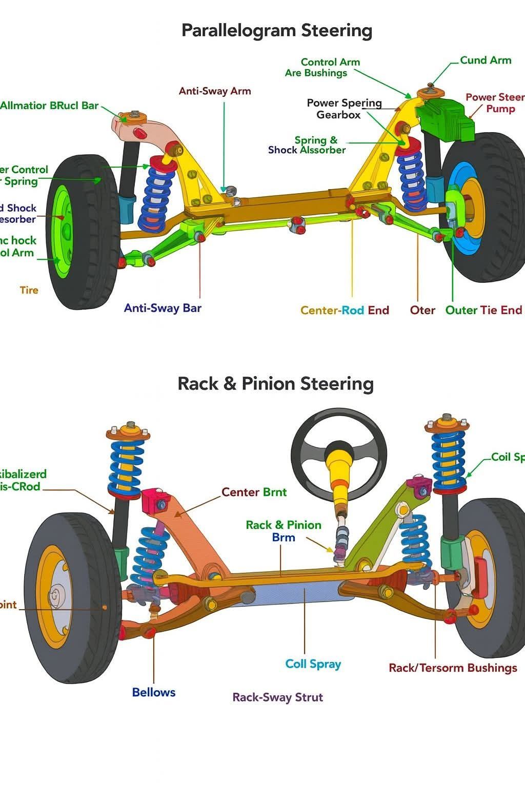 The image displays and compares two... - How Mechanism Works? | Facebook