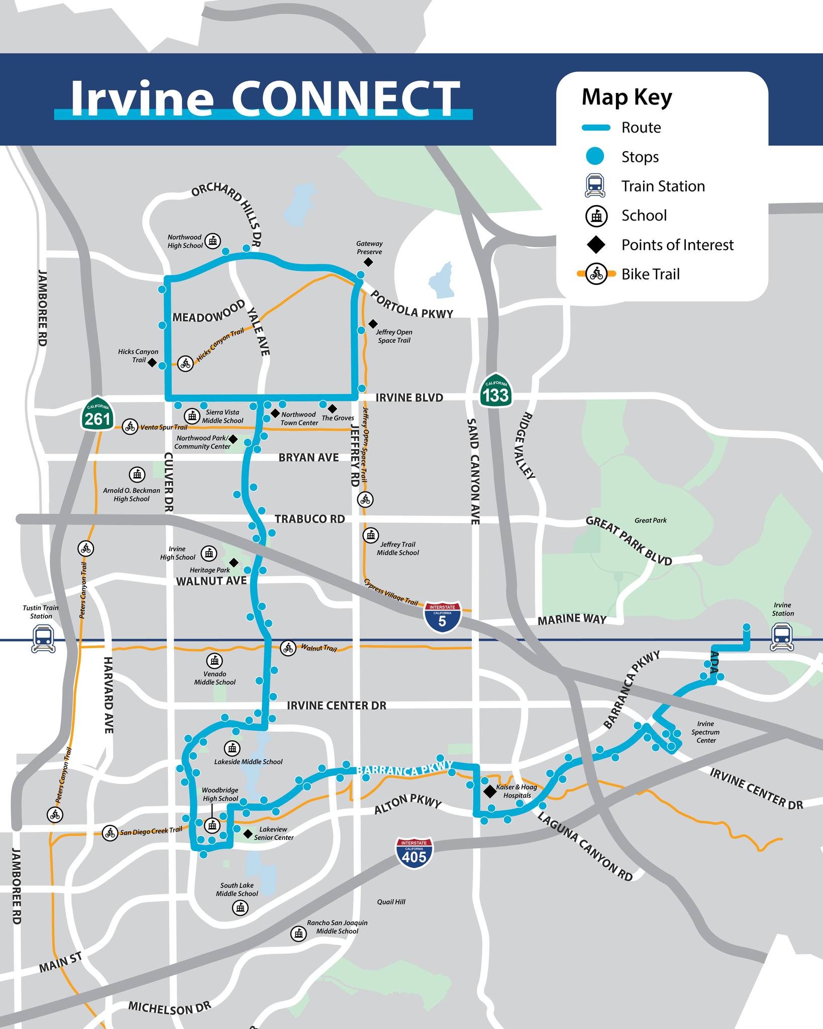 City - The Irvine CONNECT expansion is officially here! As of July 1 ...