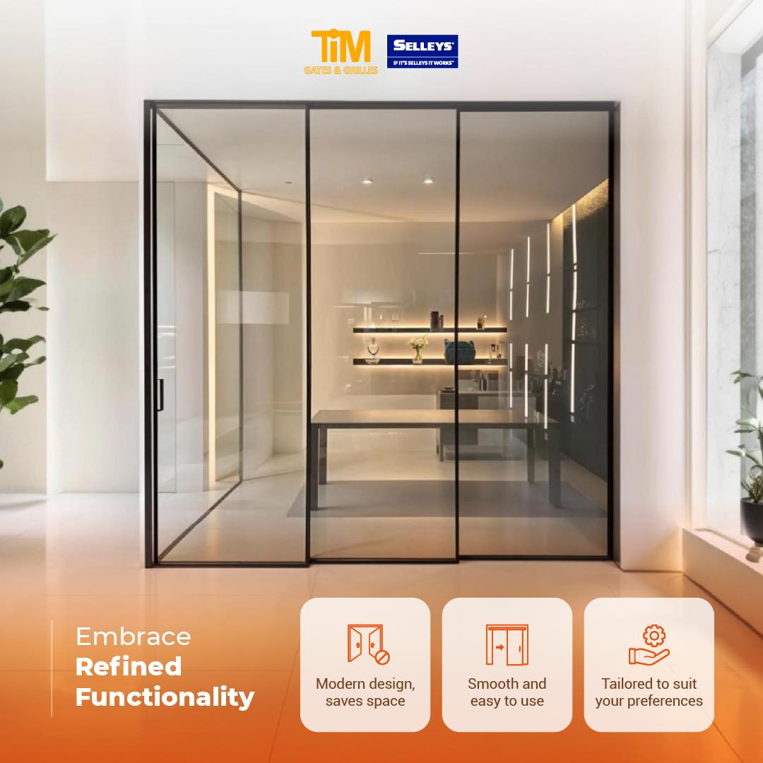 TIM - The TiM Perfect Sliding Door from TiM Gates & Grilles combines ...