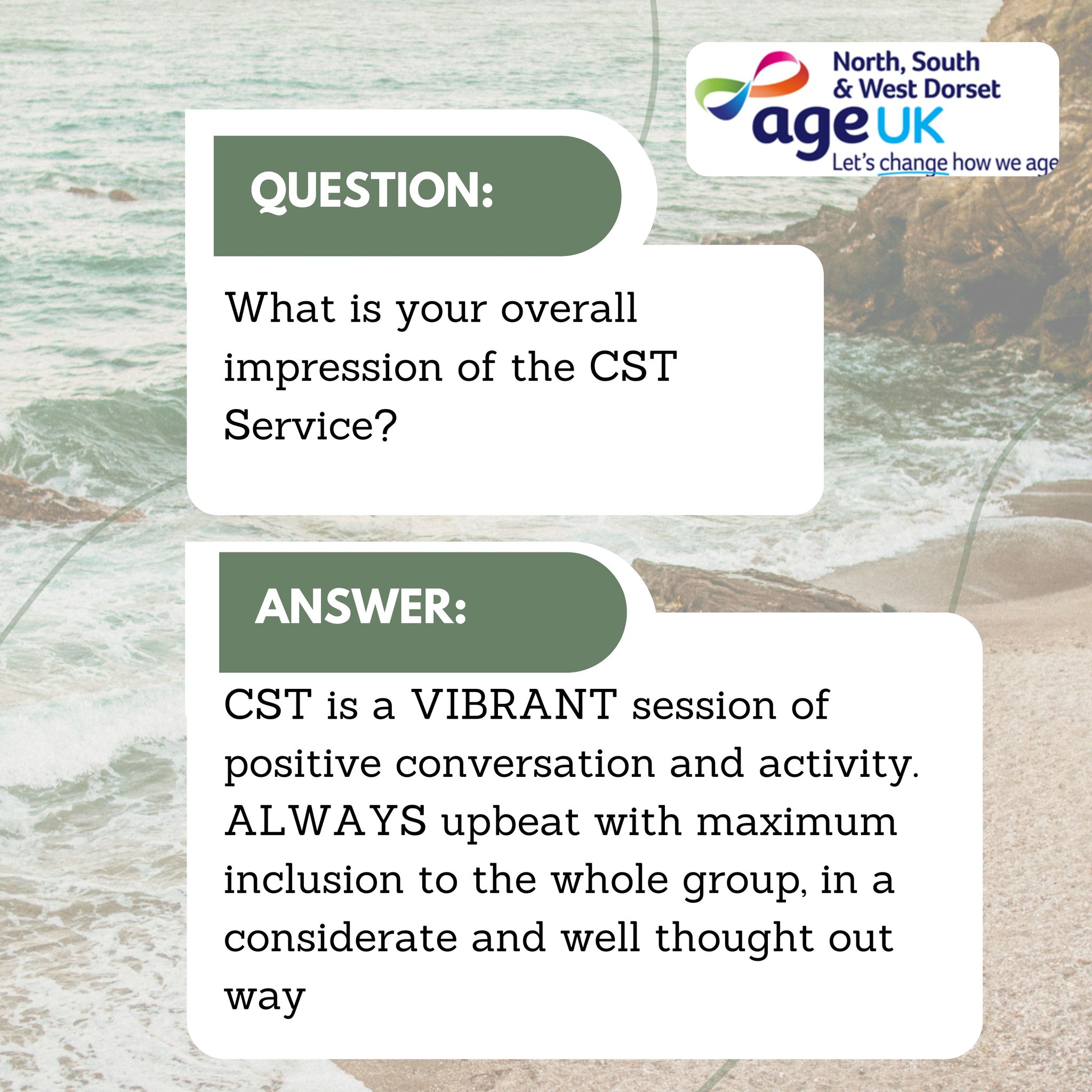 Age - What is CST? Cognitive Stimulation Therapy (CST) is a group ...