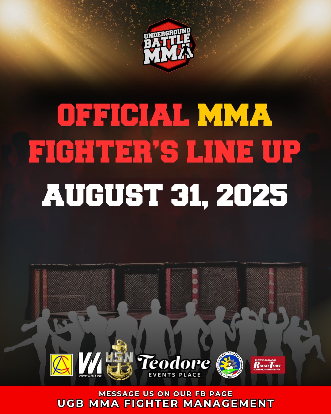 UGB - 🥊 ATTENTION UGB MMA FIGHTERS! 🥊 Our fight card is... | Facebook