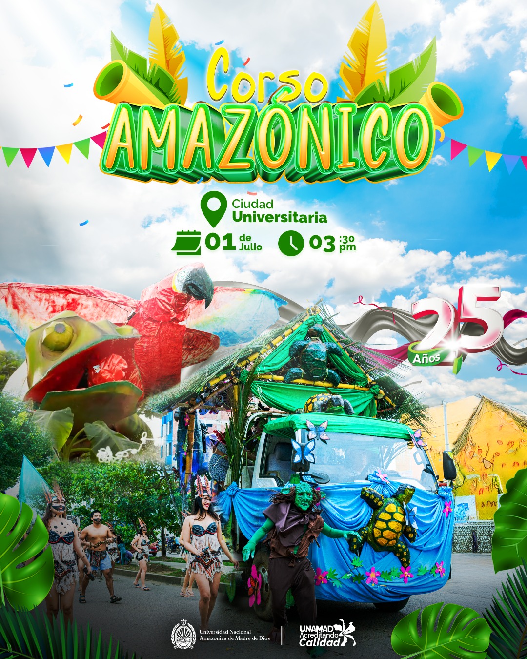 Universidad - 🌿🎭 ¡El corazón de la Amazonía desfila con orgullo! Este 1 ...