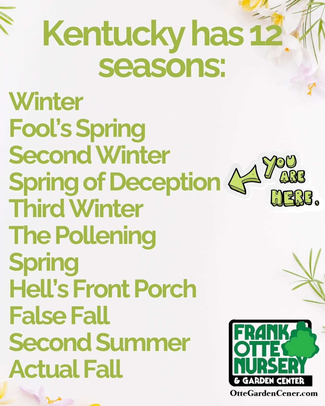 Frank Otte Nursery and Garden Center | Louisville KY