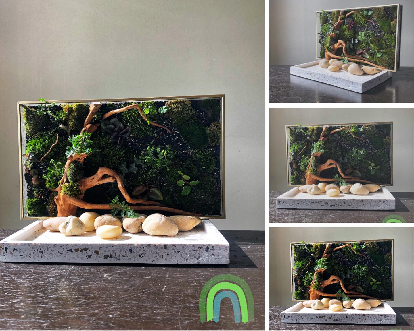 Modern-rium - New, bigger, mossier. Our “living painting”... | Facebook