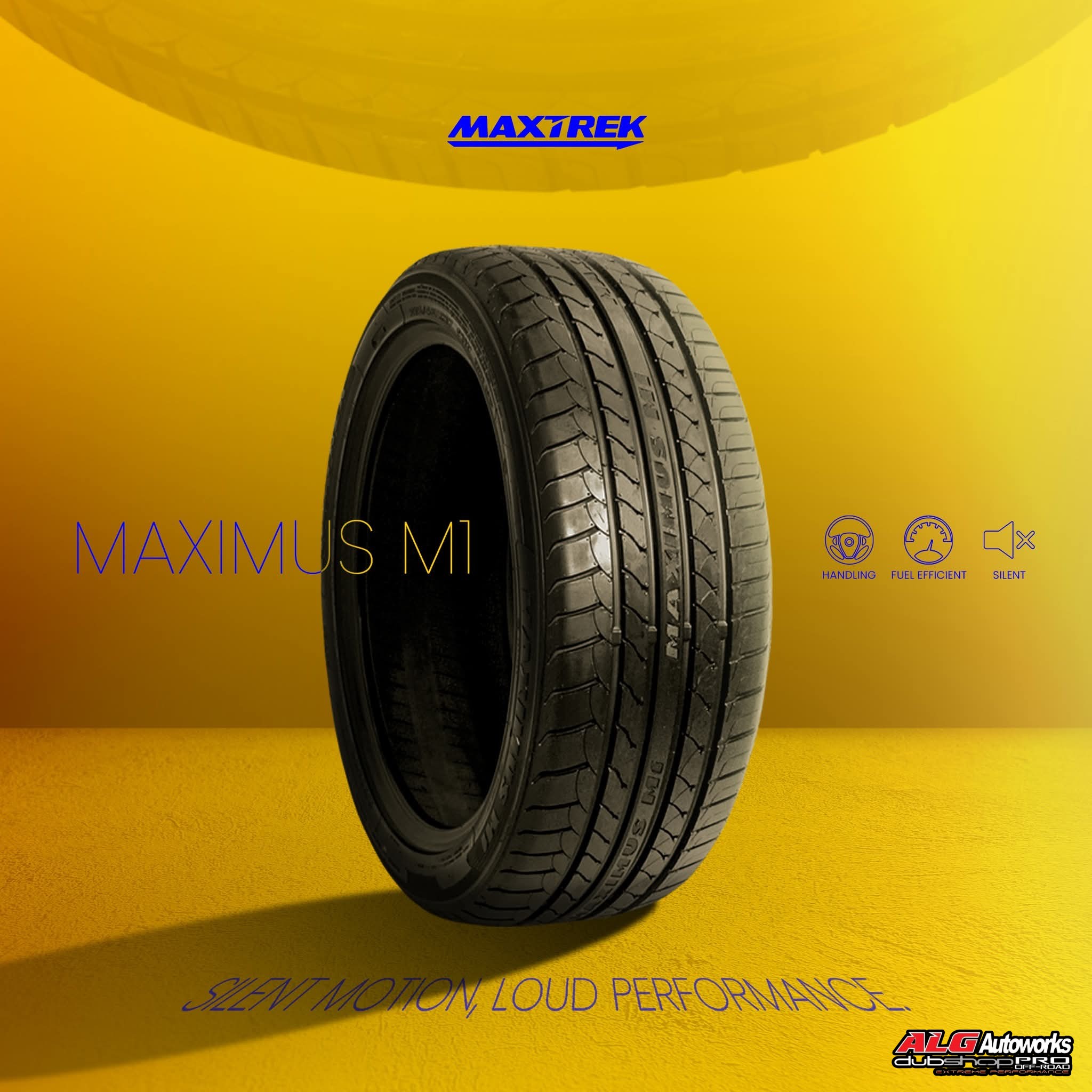 ALG - MAXTREK MAXIMUS M1 SILENT MOTION, LOUD PERFORMANCE. Get in touch ...