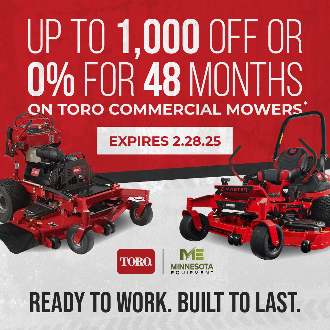 Up your mowing game: shop select Toro models at your local