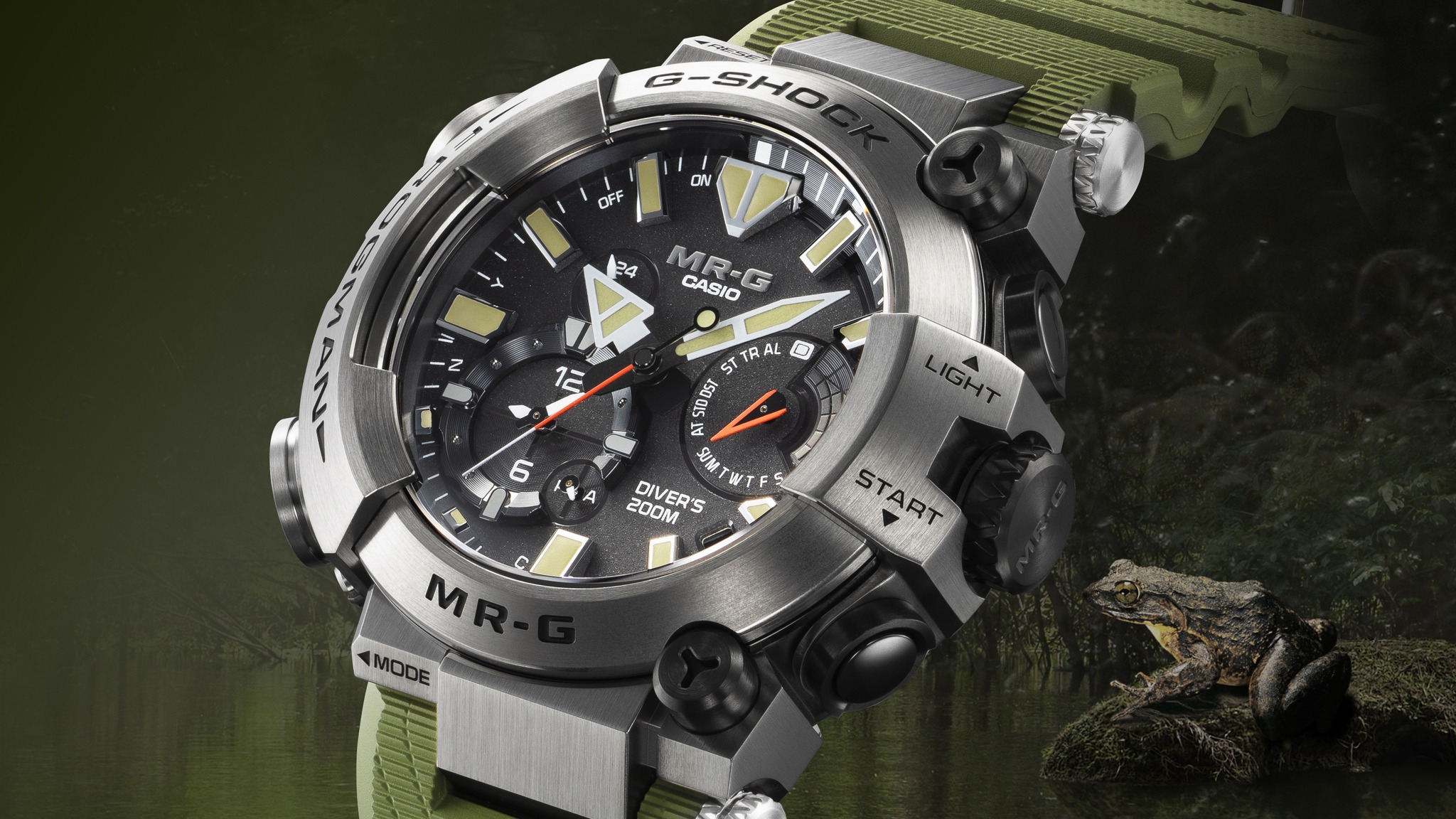 Titanium armour-clad: a new MR-G Frogman is surfacing soon
