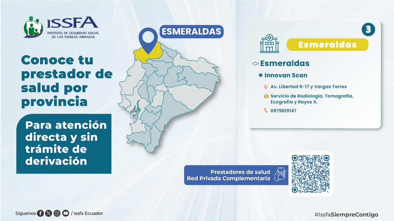 Issfa Ecuador - 🩺 ¿Necesitas atención médica? Encuentra el... | Facebook