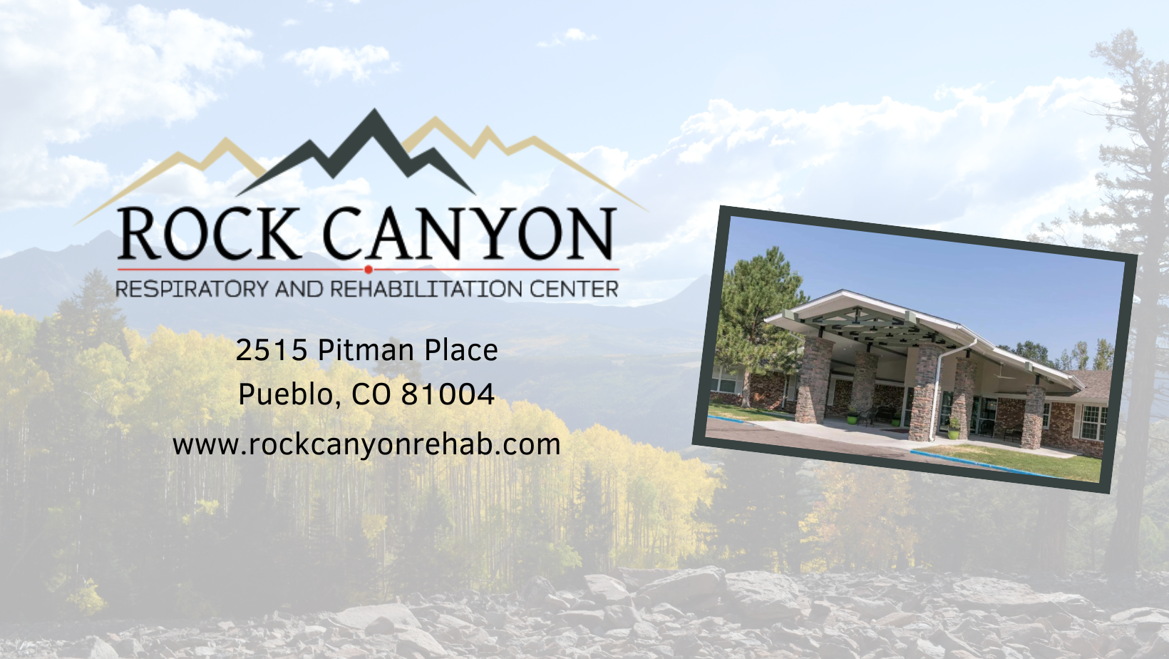 Rock Canyon Respiratory and Rehabilitation Center | Pueblo CO