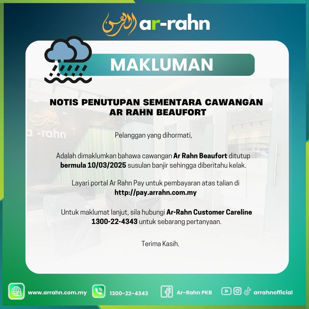 Ar-Rahn Api-Api Centre Sabah | Kota Kinabalu