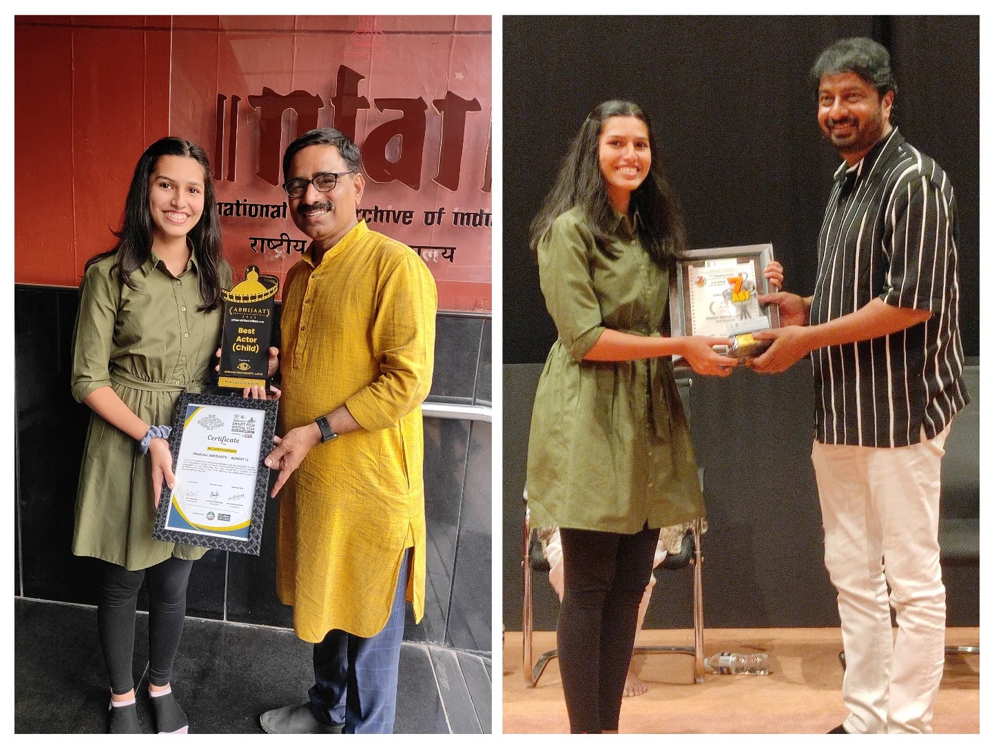 Driya - Two cities, two festivals and two awards for Almost 13 in a ...