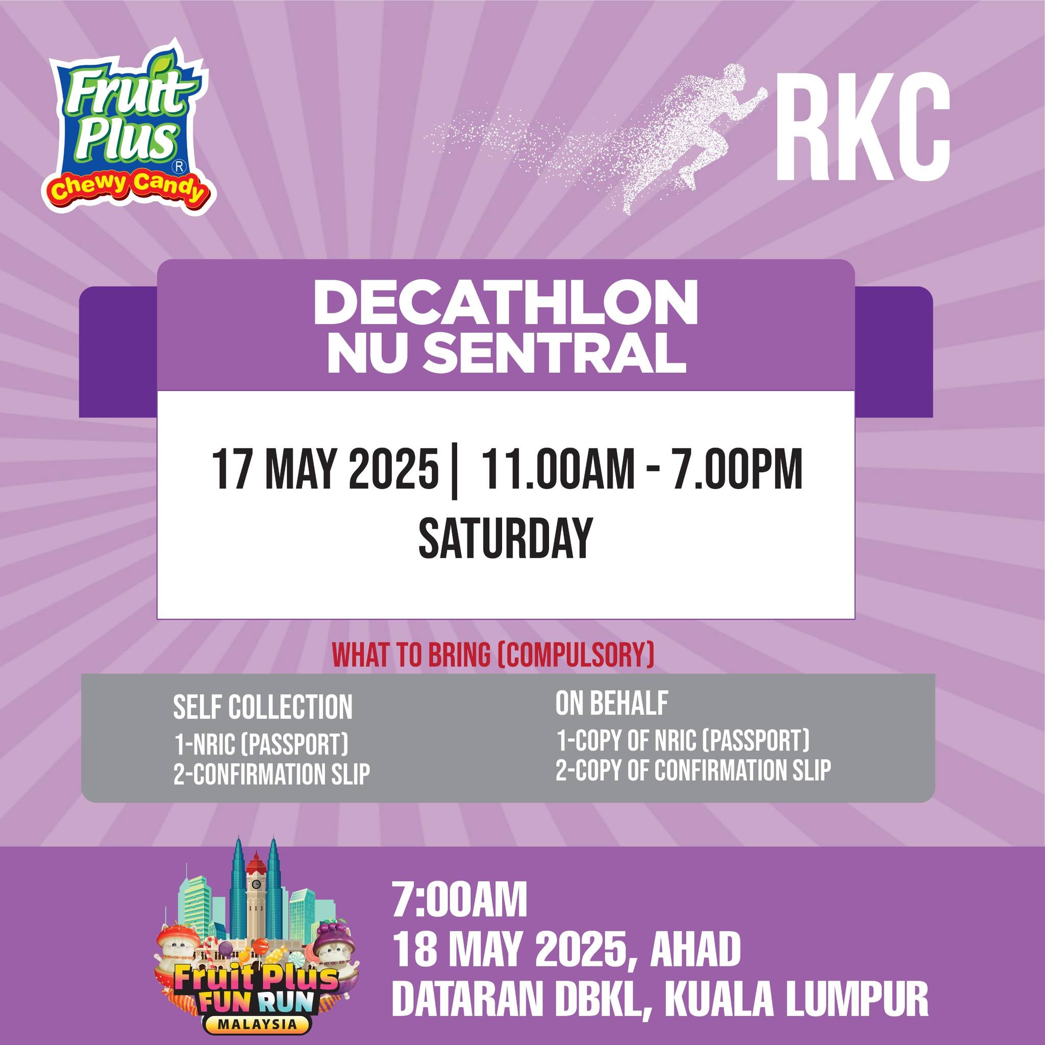 Fruit - 🍬🏃‍♂️🎉 Attention all Fruit Plus Fun Run 2025 participants! 🎉🏃‍♀ ...