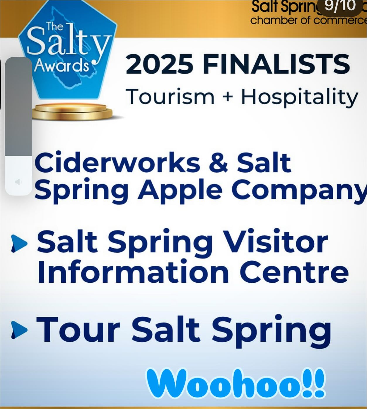 We are honoured and delighted to be... - Tour Salt Spring | Facebook