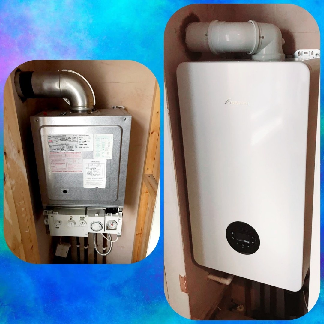 Wirral Gas Out With The Old In With The New Worcester Life 35kw Combi How Efficient Is The Worcester Bosch Greenstar 8000 Life This Is A Highly Efficient Unit As