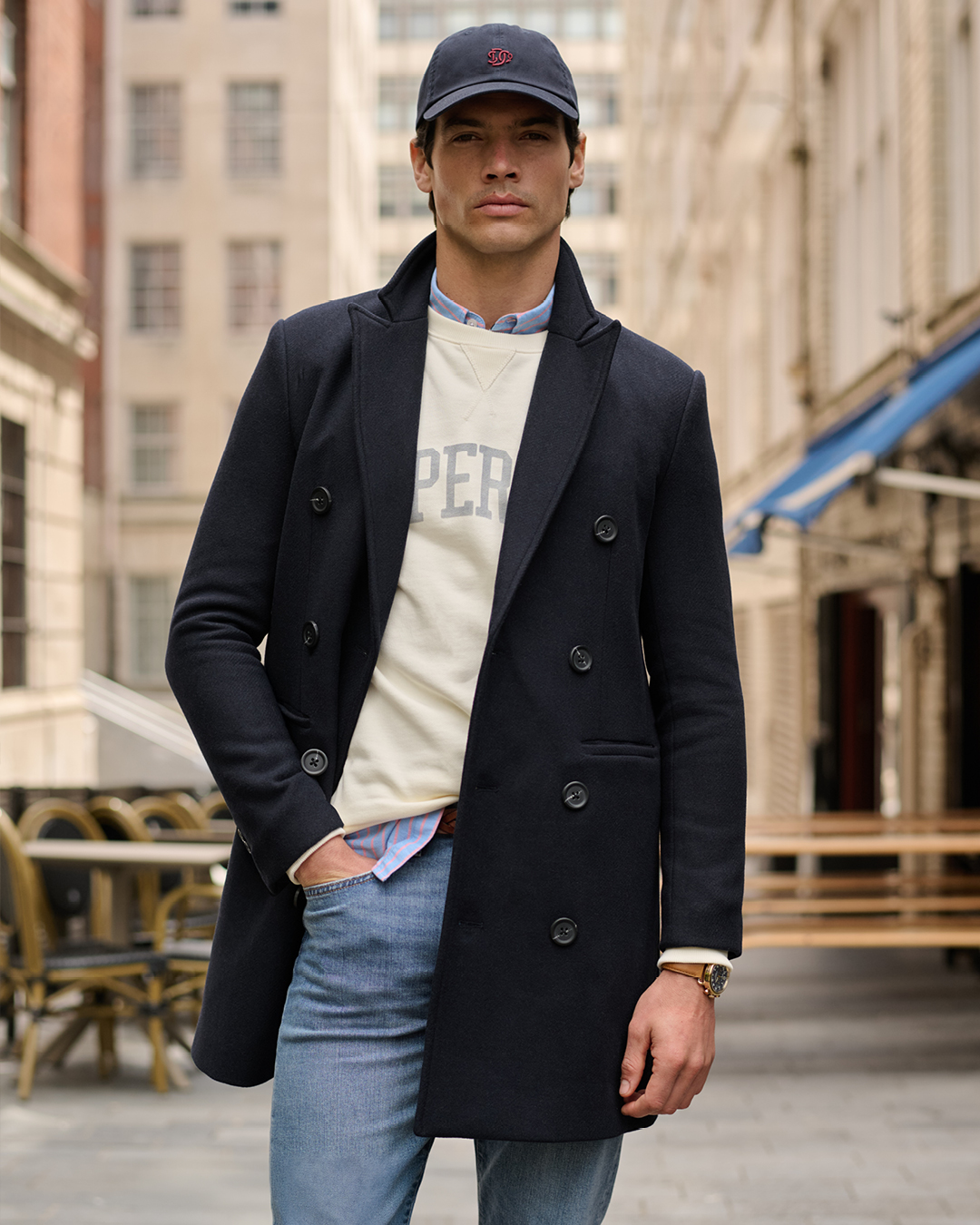ARGUE WOOL RIVER TAILORING FOODIE COAT The Merchant Town Coat is 