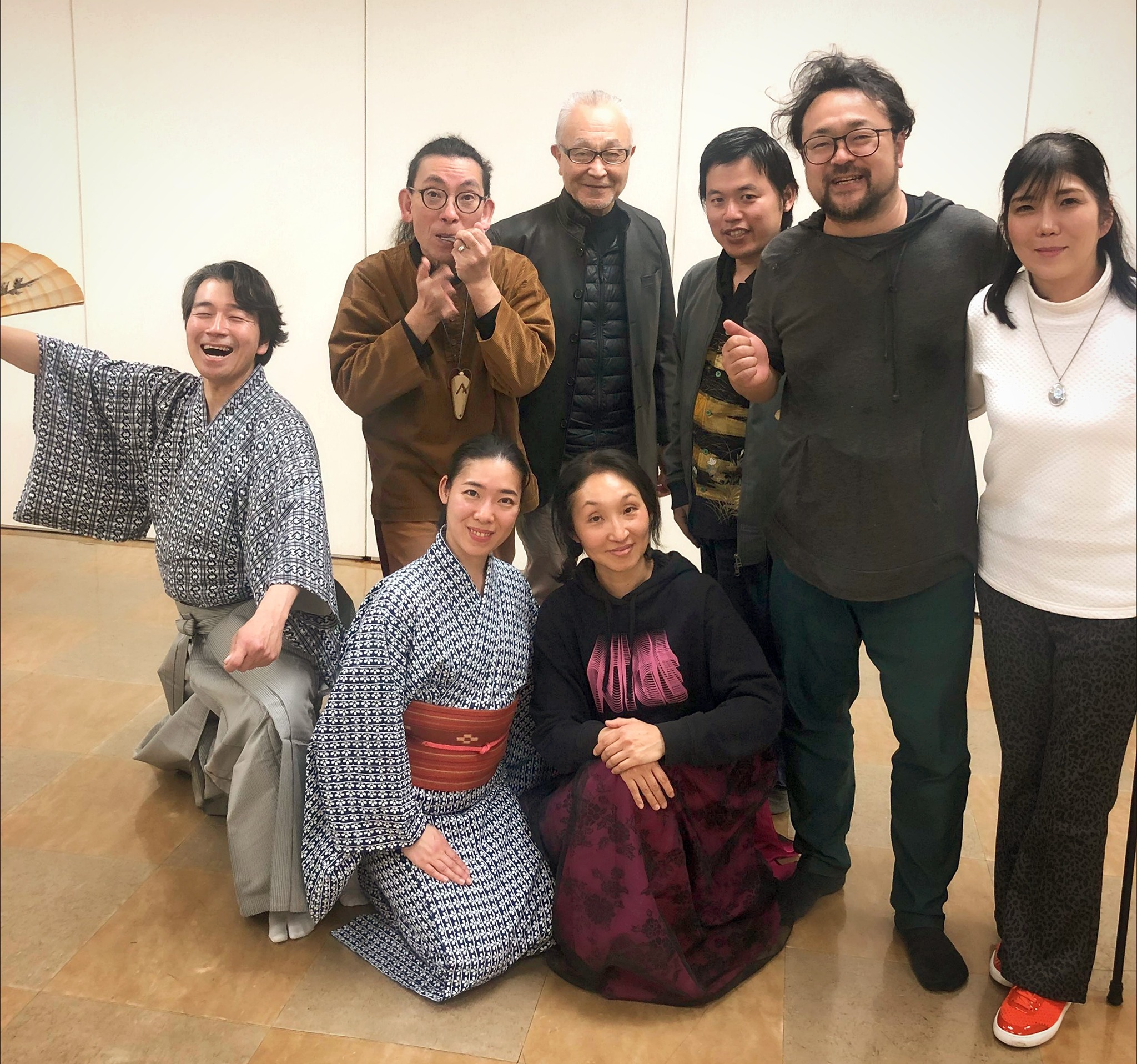 狂言処＝う舞謡～ - 音色の花の稽古を終えて、シルクロード能楽会「道成寺NEO」の稽古場へ。シル能版「道成寺」は再演を... | Facebook