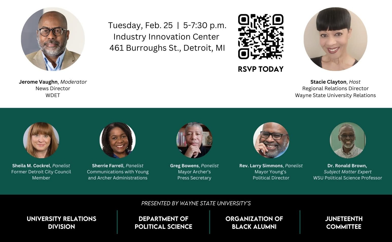 Wayne State University Community Engagement | Detroit MI