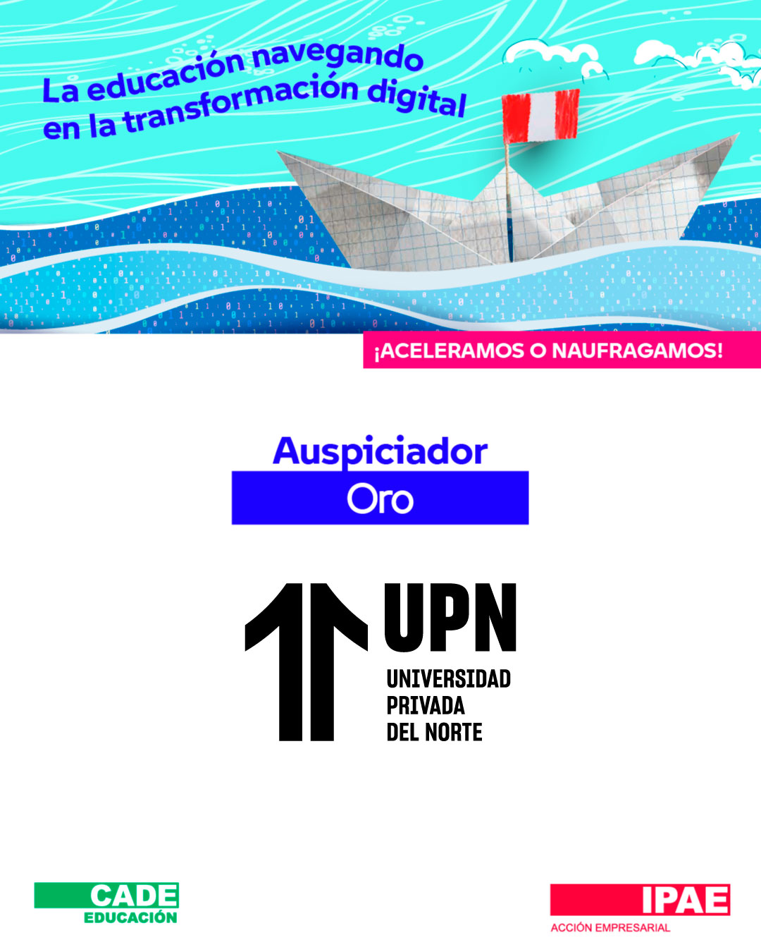 IPAE - 🎓 Agradecemos a nuestro auspiciador ORO 🎊 UPN Universidad ...
