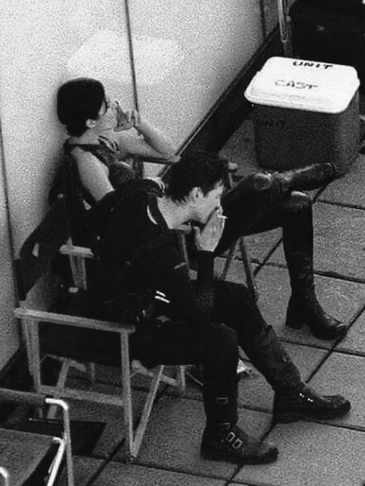 History - Captured on the set of The Matrix in 1999, this photo of ...