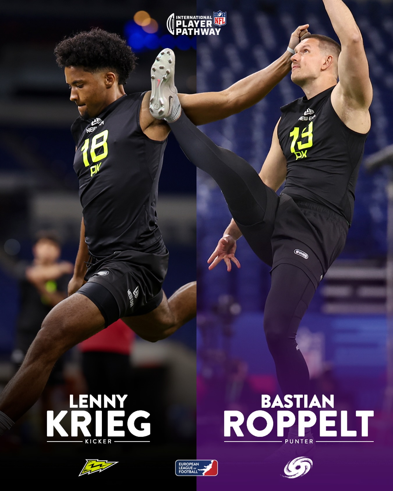 ELF - The Next Step ☑️ Congratulations to Lenny Krieg (Stuttgart Surge ...
